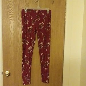 Cute Floral leggings made by Kristin Nicole